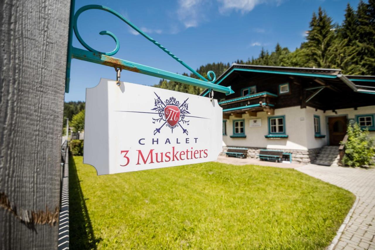 Chalet 3 Musketiers Viehhofen Extérieur photo